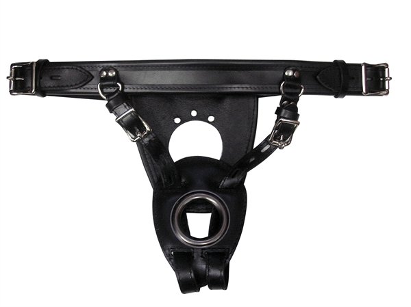 Buttplug and chastity cage Harness for long enjoyment