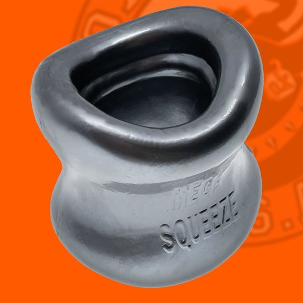 Oxballs MEGA SQUEEZE Ballstretcher Silver