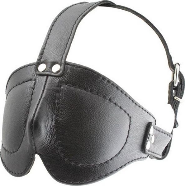 Leather eye mask Mister B Deluxe