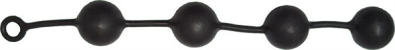 Anal beads for professionals: 63 mm diameter