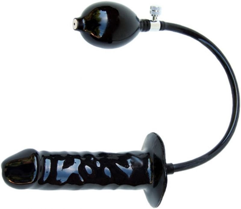 Inflatable dildo in M solid core Inflatable dildo in M solid core
