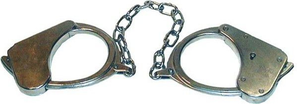 Legcuffs made of solid heavy metal Legcuffs made of solid heavy metal