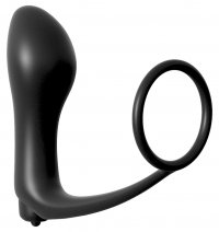 Ass Gasm Cockring Vibrating Plug