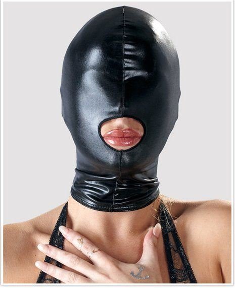 Wetlook head mask in black