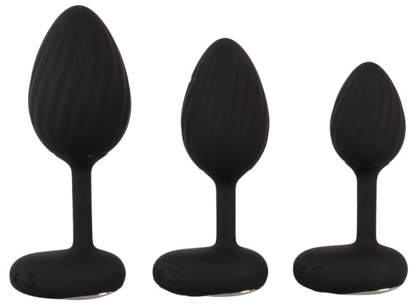 Vibro-Anal plug set with remote control