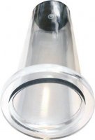 Preview: Penispumpe zur Penisvergrößerung mit ovalem Zylinder 