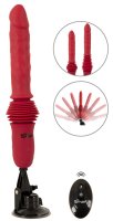 Preview: The Banger Double Thrusting Stoßvibrator – Übersicht mit Fernbedienung