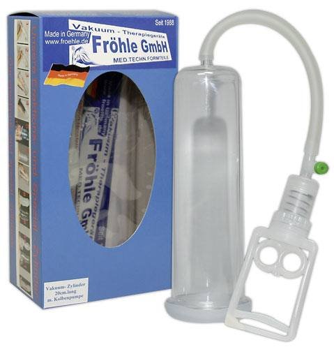 Fröhle penis pump erection set for more virility Fröhle penis pump erection set for more virility
