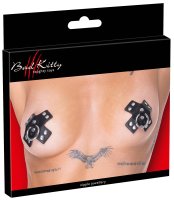 Preview: Nipple sticker with ring &amp; studs