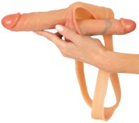Preview: Doppel-Strap-on – Handhabungsansicht