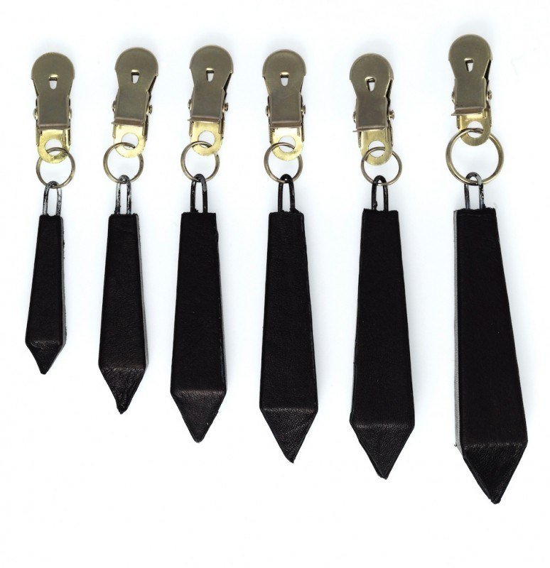 BDSM weights with nipple clamps in a set