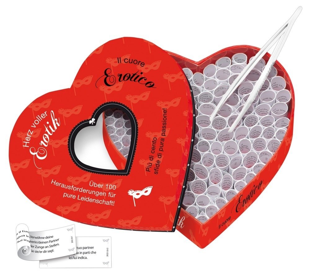 Heart full of eroticism - 100 sensual challenges Heart full of eroticism - 100 sensual challenges