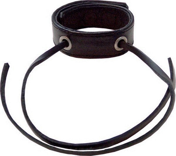 Cockstrap with leather cord