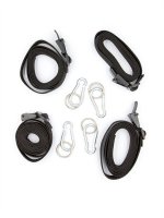 Preview: Mister B Bondage Fixation Nylon set 4 pcs