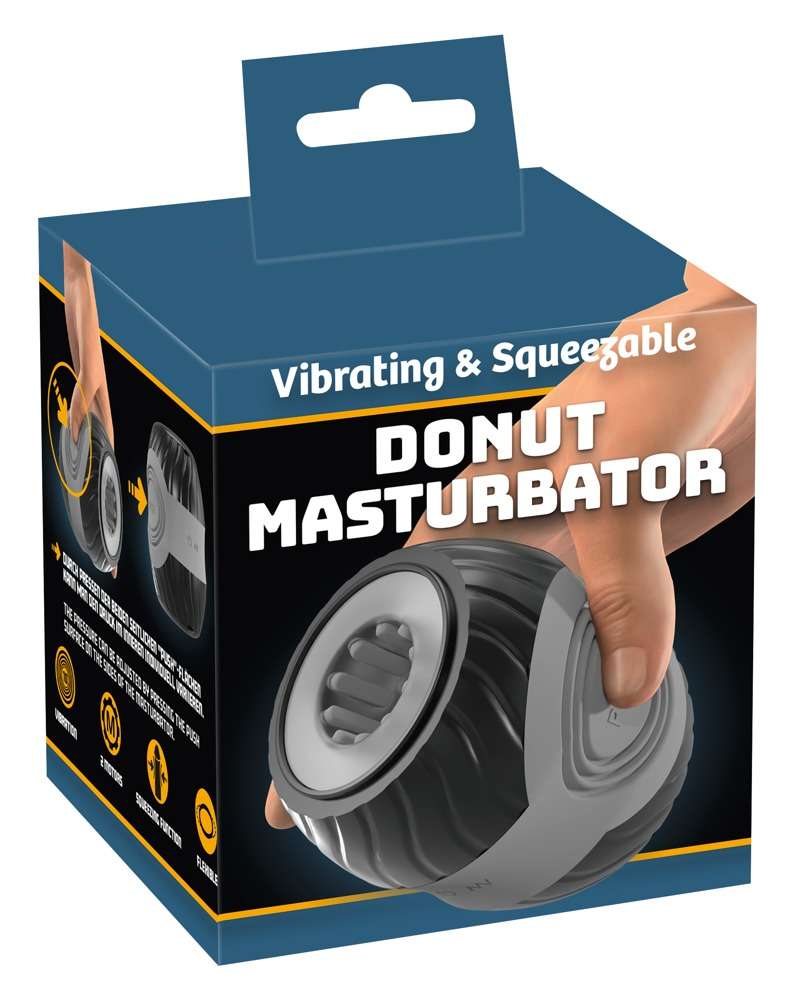 Buy: Vibrating donut Masturbator - Top pleasure