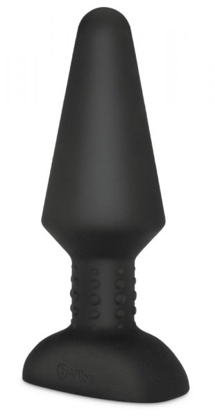 Analvibrator Rimming XL schwarz – schräge Produktansicht