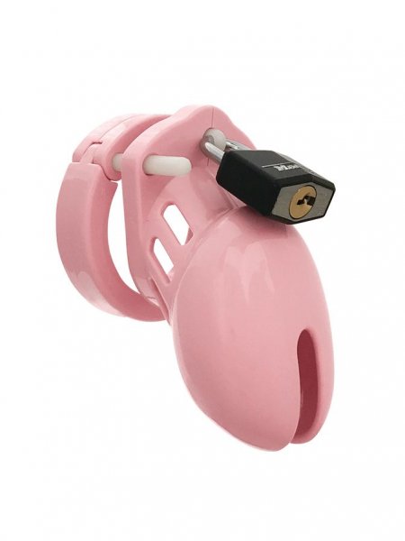 CB-X CB6000S Chastity Cage Solid Pink Small