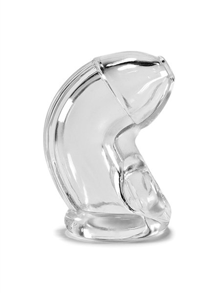 Clear oxballs chastity cage Clear oxballs chastity cage