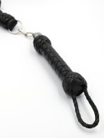 Preview: Geflochtener Flogger-Griff mit Handschlaufe – Detail
