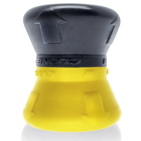 Oxballs CLONE DUO 2-pack Ballstretcher - Yellow Black Oxballs CLONE DUO 2-pack Ballstretcher - Yellow Black