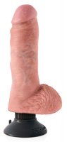 Preview: 8&quot;&quot; Vibrating Cock with Balls