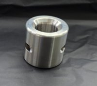 Stainless steel Ballstretcher Height:60 Inner diameter: 29 mm Outer diameter 65 mm
