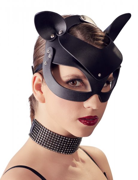 Cat Mask Rhinestones