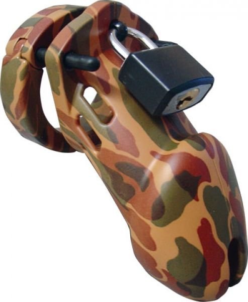 Chastity in camouflage exotic games