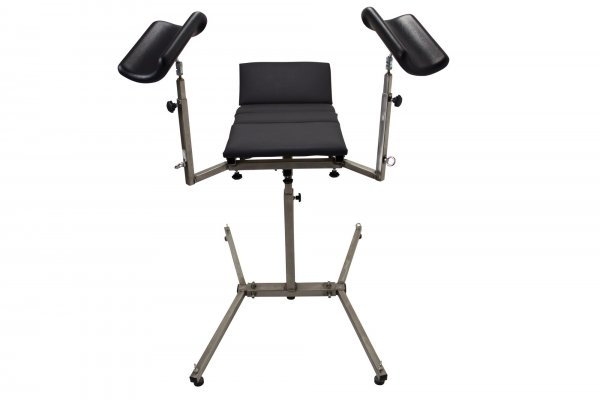 Universal spanking bench / Gyn chair made ​​of stainless steel