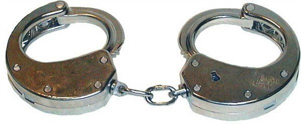 Clejuso heavy handcuffs made of solid metal Clejuso heavy handcuffs made of solid metal