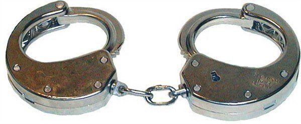 Clejuso heavy handcuffs made of solid metal