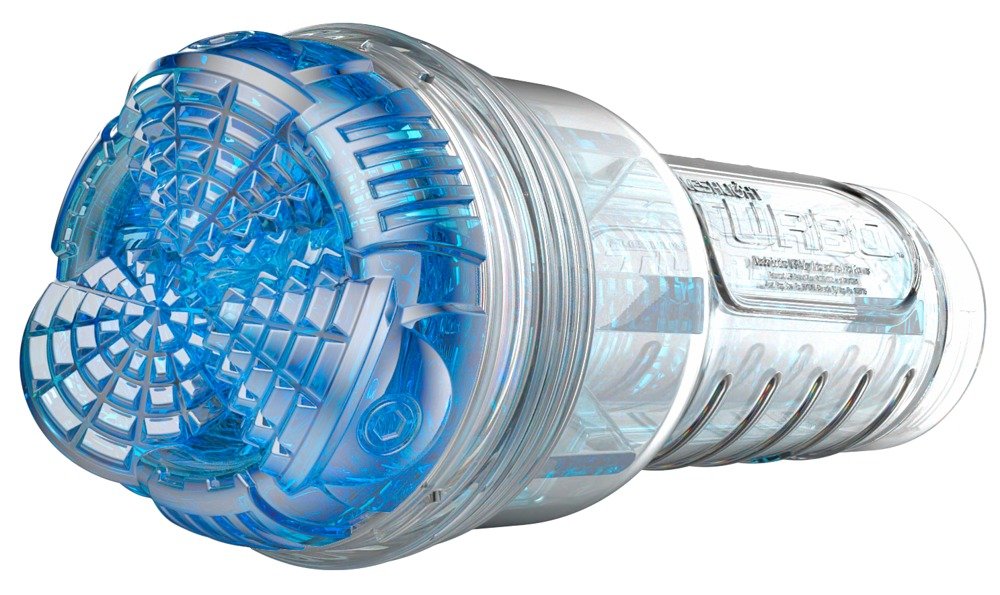 Transparent blue Masturbator Turbo Core Transparent blue Masturbator Turbo Core