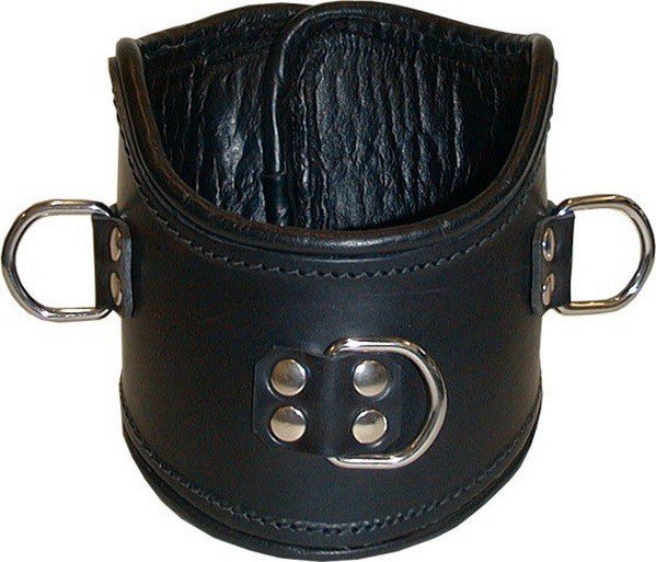 Leather positioning cuffs Leather positioning cuffs