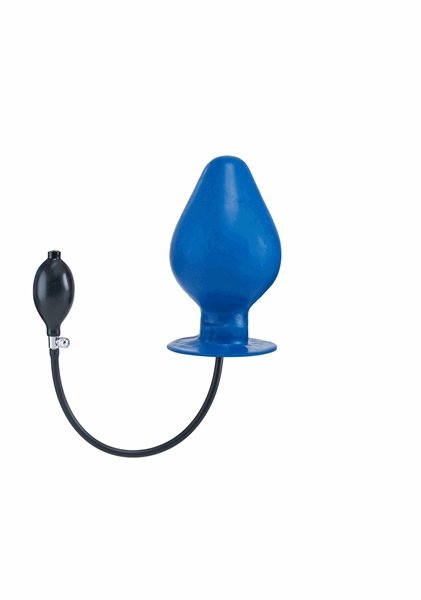 Aufblasbarer Plug Vortex blau XL