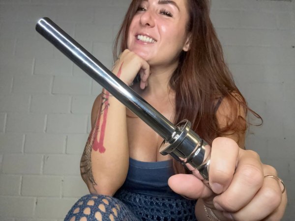 Thin steel cane for prostate
