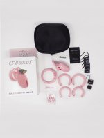 Preview: CB-X CB6000S Chastity Cage Solid Pink Small