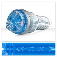 Transparent blue Masturbator Turbo Core