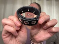Preview: Penis strap with print - Buy Cockstrap with metal pins