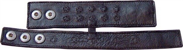 Double cockstrap with press studs