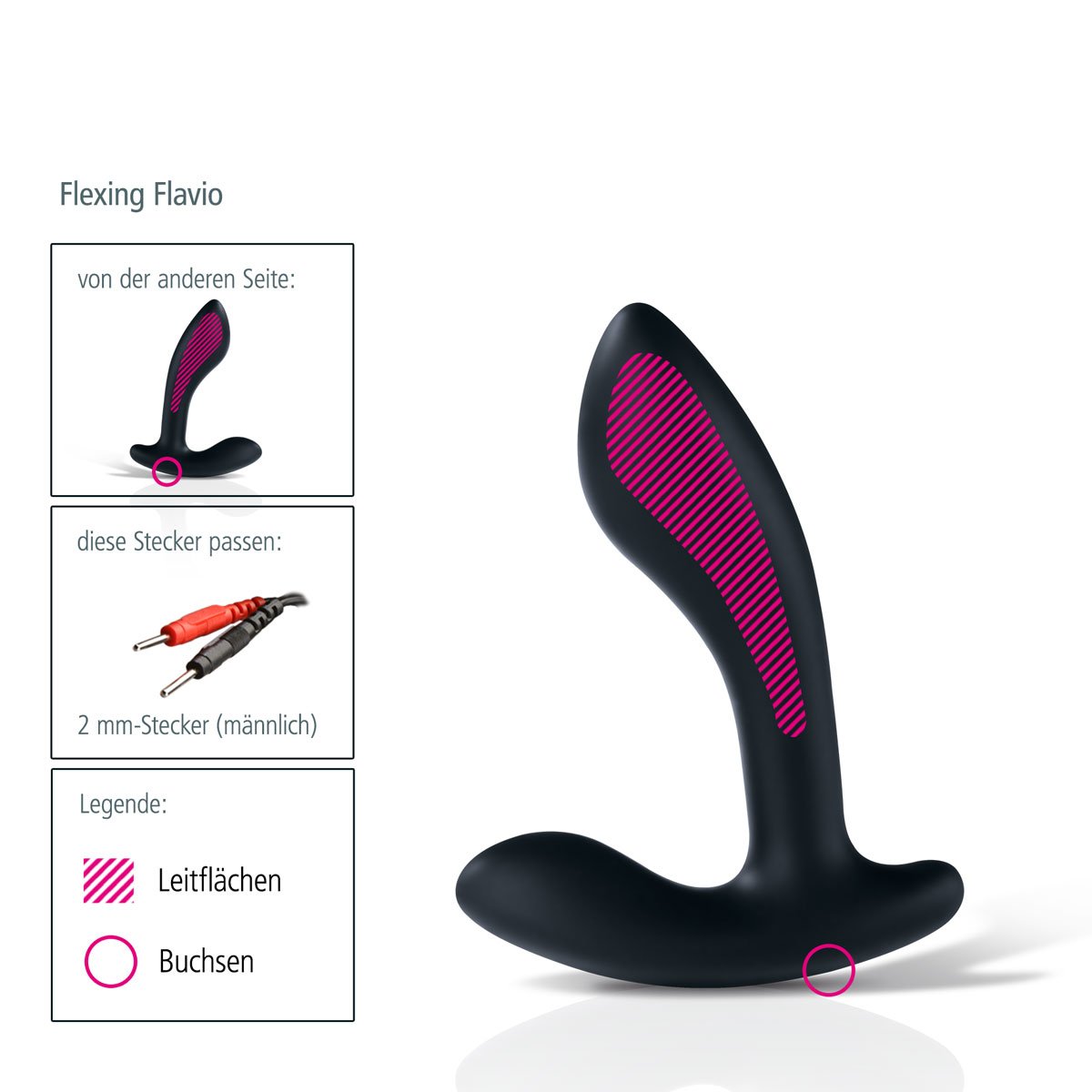 Beginner plug for gentle P-spot massage Beginner plug for gentle P-spot massage