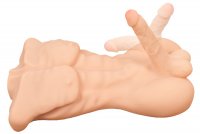 Preview: Realistixxx Deluxe Man – Torso mit Dildo in Vorderansicht
