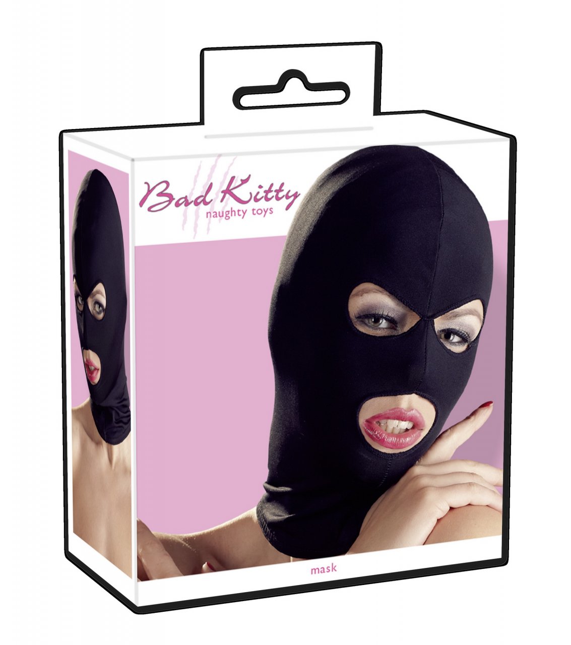 Black, elastic head mask Black, elastic head mask