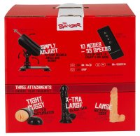 Preview: Fickmaschine RC Compact mit zwei Dildos und Masturbator