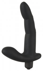 Flexible silicone pleasure: Naughty Finger Prostate Vibe
