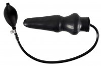 Preview: Inflatable Anal plug black latex