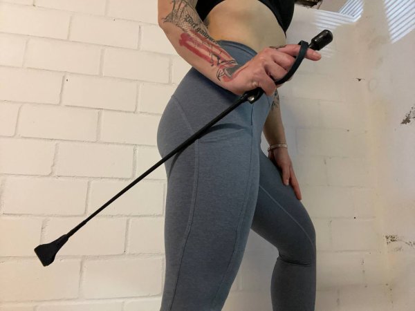 Classic Crop BDSM Black