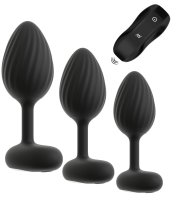 Preview: Vibro-Anal plug set with remote control Preview: Vibro-Anal plug set with remote control
