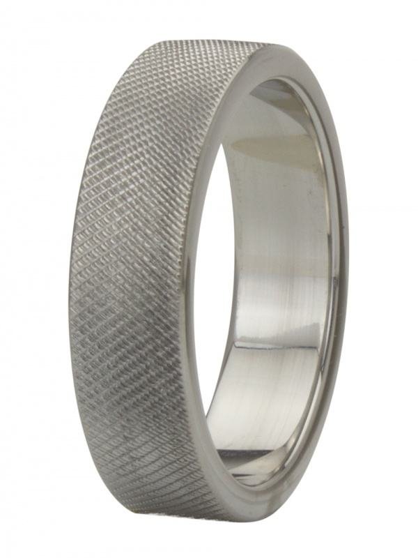 Stainless steel fluted cock ring for more stamina Stainless steel fluted cock ring for more stamina
