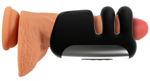 Pulsating &amp; Vibrating Masturbator With Opening &amp; Closing Arms