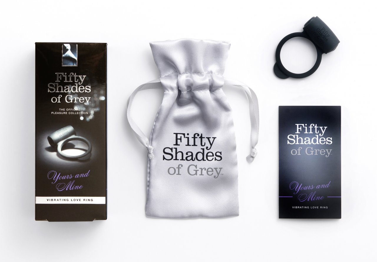 Grey penis ring Ø 3,4 cm from Fifty Shades of Grey Grey penis ring Ø 3,4 cm from Fifty Shades of Grey